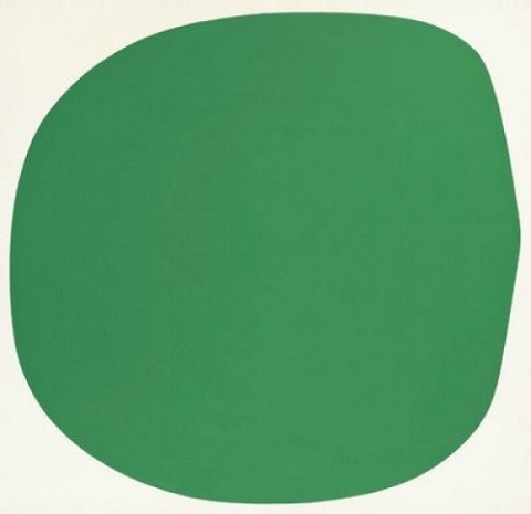«Зелено-белый» Элсворта Келли, $1 млн. 600 тыс.